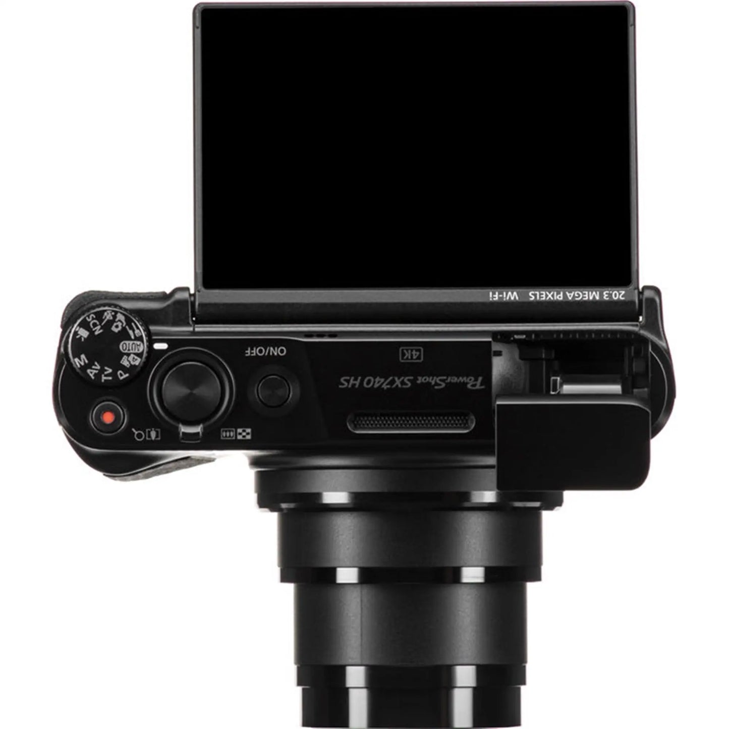 Canon Powershot SX740 20.3MP CMOS 4K 1080P Video 40X Zoom Wifi / NFC Digital Camera Black