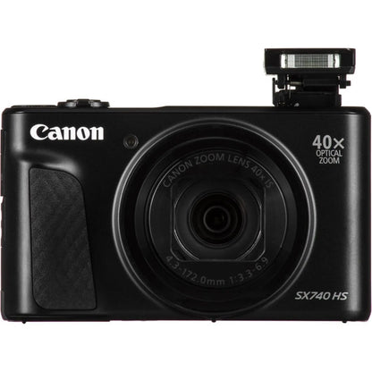 Canon Powershot SX740 20.3MP CMOS 4K 1080P Video 40X Zoom Wifi / NFC Digital Camera Black