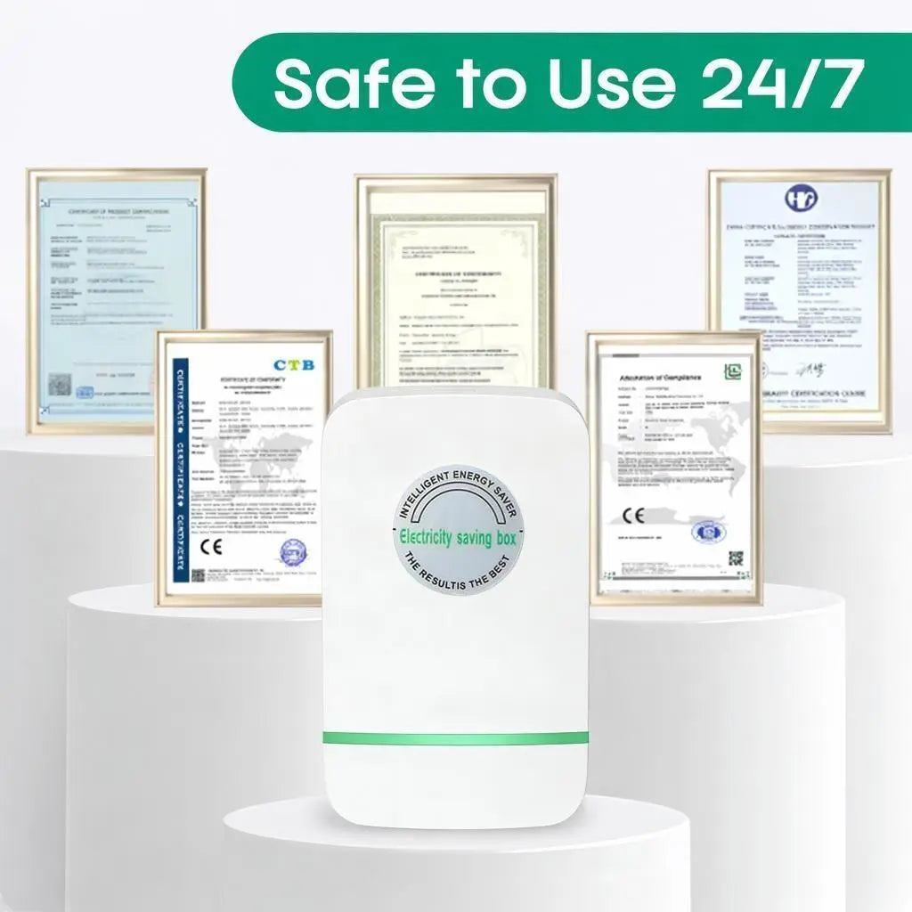 Plug-In Power Box with US Plug – 2026 Updated Design, Compatible with 90–250V Input Range.