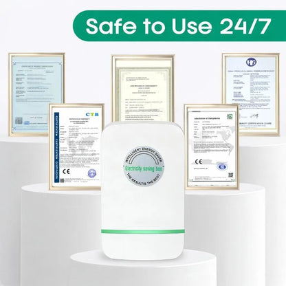 Plug-In Power Box with US Plug – 2026 Updated Design, Compatible with 90–250V Input Range.