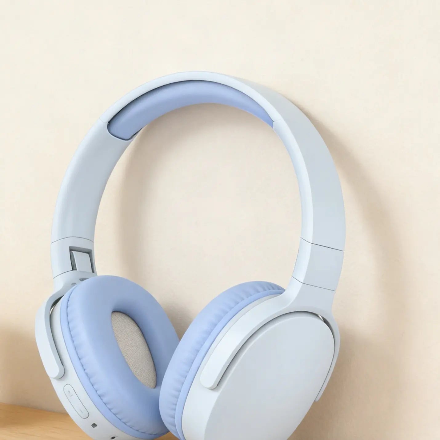 2961 Wireless Headphones Support Retractable Folding Storage, Card Slot + Wireless + Wired Multi-Functional Use, Bluetooth-Compatible Earbuds