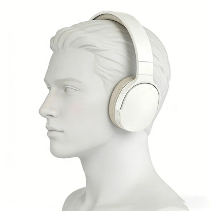 2961 Wireless Headphones Support Retractable Folding Storage, Card Slot + Wireless + Wired Multi-Functional Use, Bluetooth-Compatible Earbuds