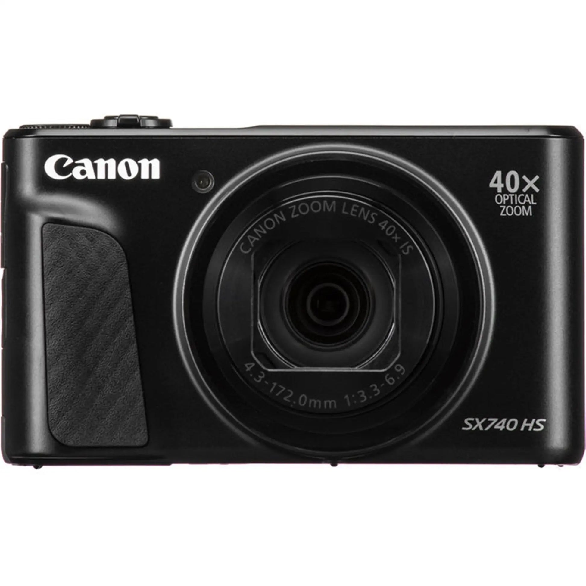 Canon Powershot SX740 20.3MP CMOS 4K 1080P Video 40X Zoom Wifi / NFC Digital Camera Black